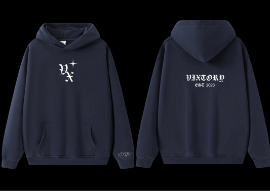 MIDNIGHT NAVY HOODIE