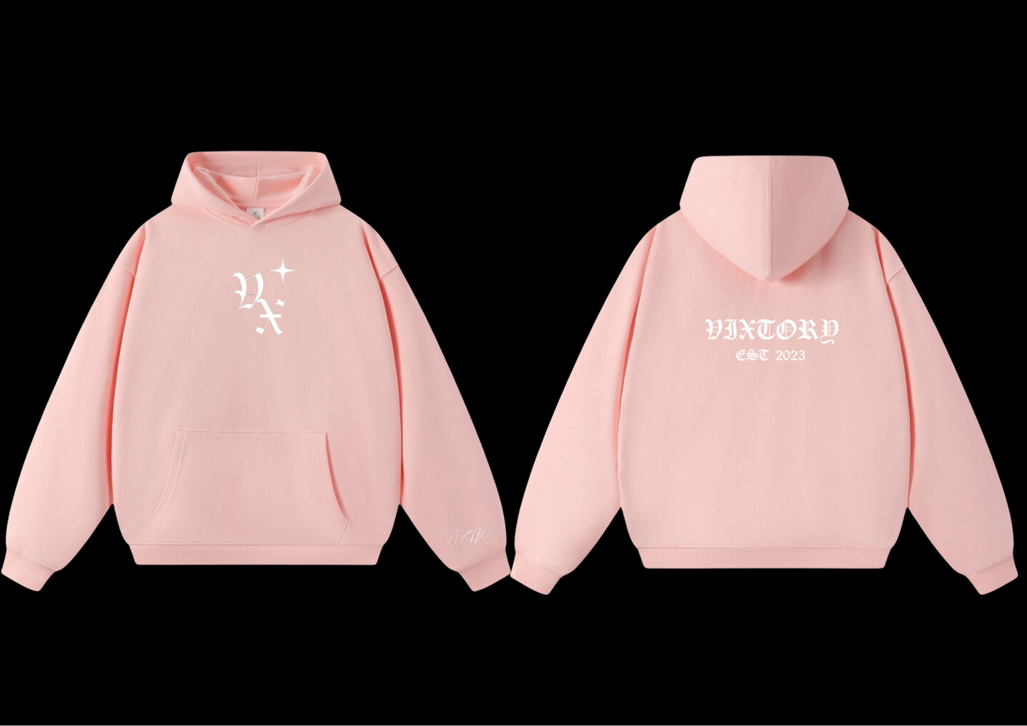 BABY PINK HOODIE