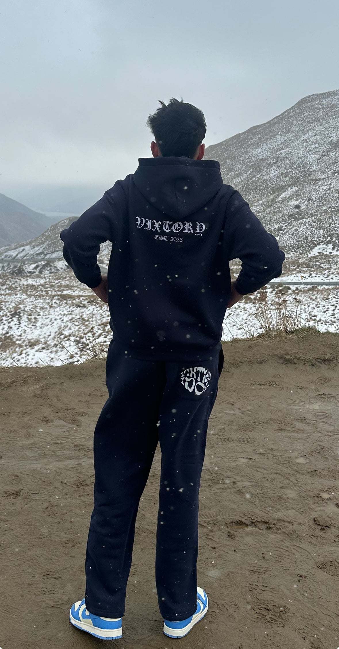 MIDNIGHT NAVY ZIP UP JACKET