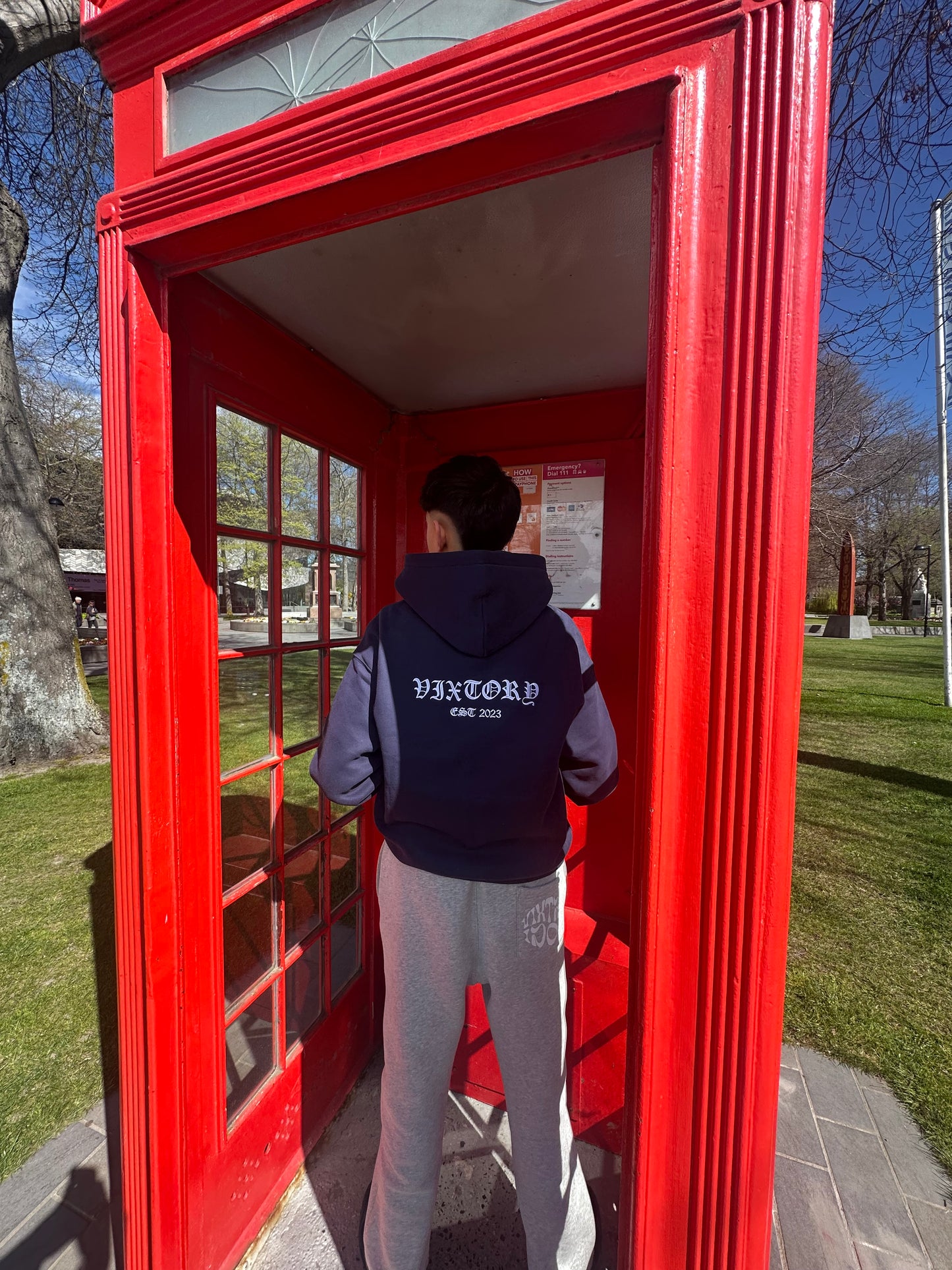 MIDNIGHT NAVY HOODIE