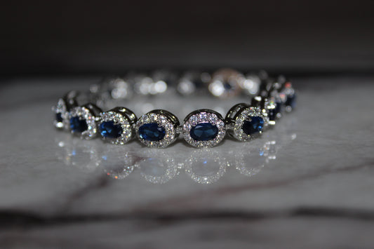 GLACIER LINK BLUE BRACELET